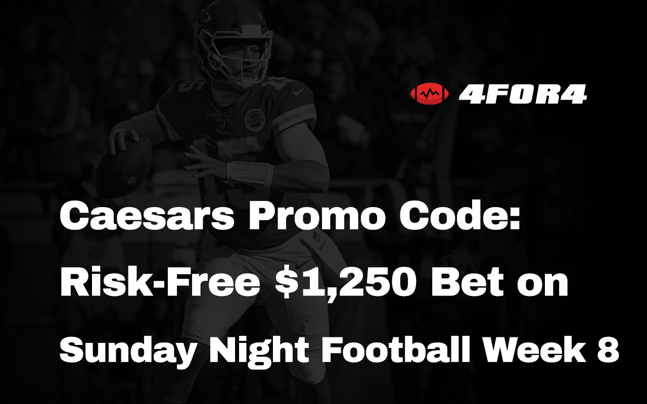 DraftKings promo code for Sunday Night Football: $1,250 in bonuses