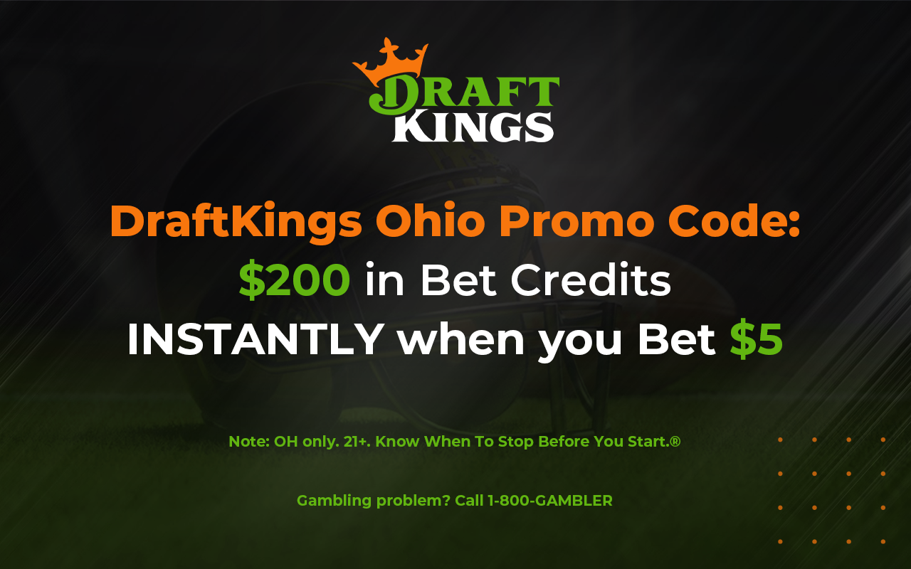 DraftKings Ohio Promo: Bet $5, Get $200 in NFL Week 3