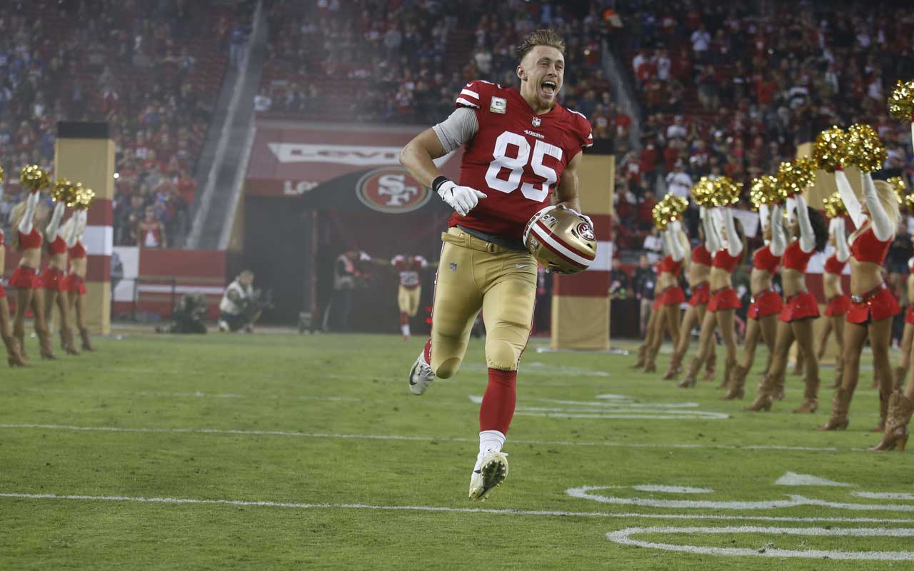 Jimmy Garoppolo compares George Kittle to Rob Gronkowski