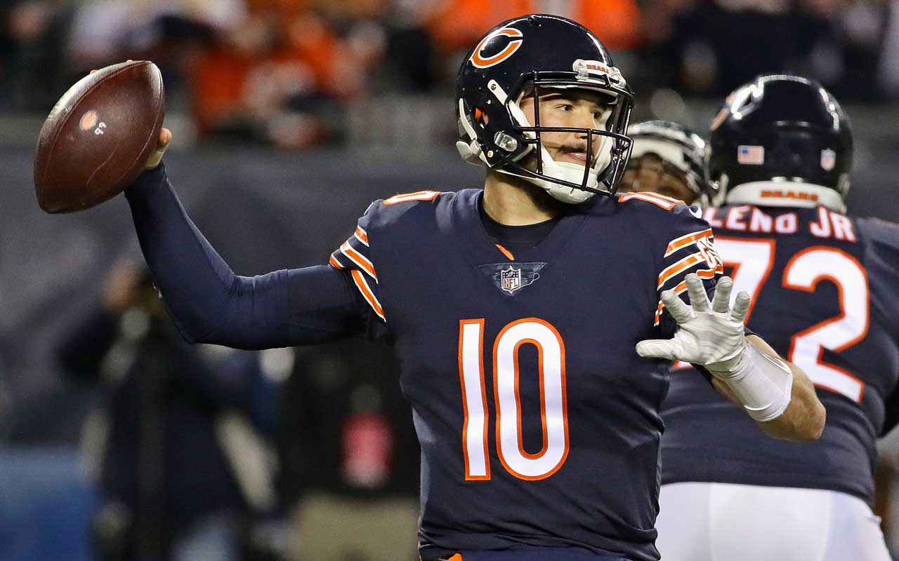 How do Bears QB Mitch Trubisky and Chiefs QB Patrick Mahomes stack up?  Check the numbers.