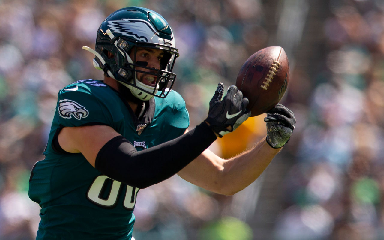 Dallas Goedert steps into an Eagles leadership role, hoping