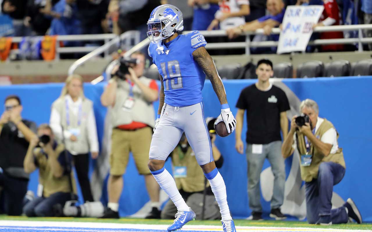 Week 13 Daily Fantasy Football cheatsheet: Kenny Golladay set to