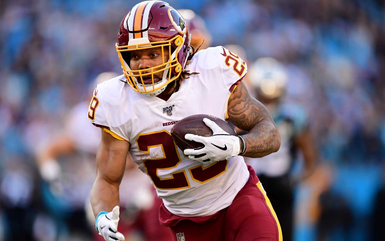 Redskins rookie running back Derrius Guice suffers a torn ACL and