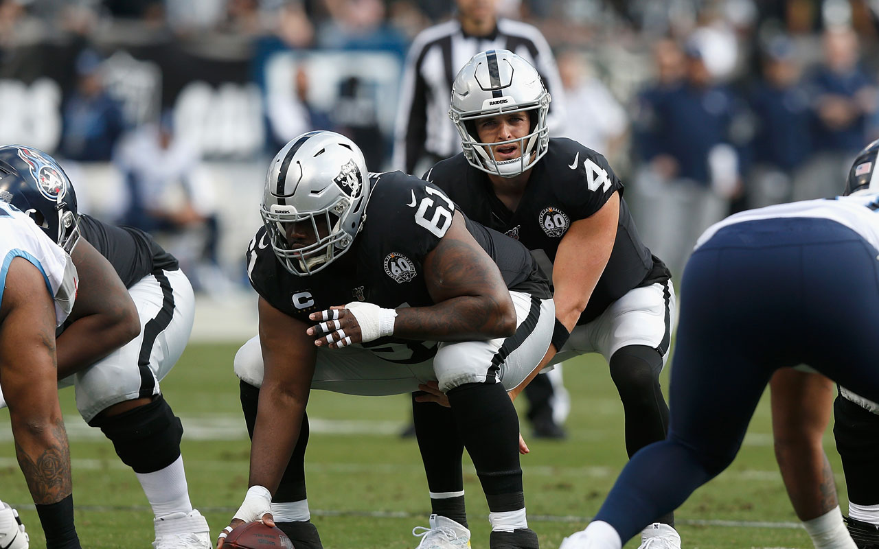 Raiders counting on Richie Incognito to help lead young line