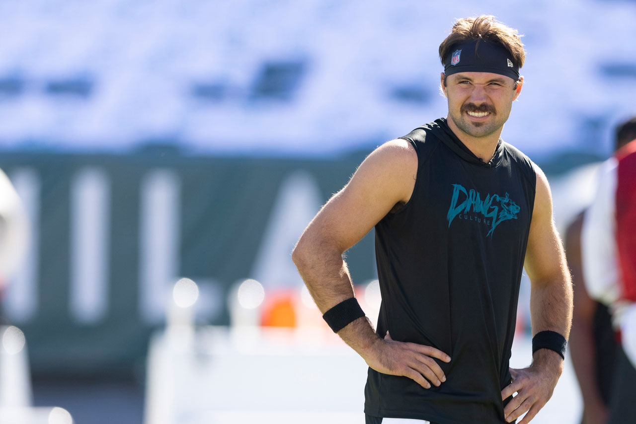 Gardner Minshew of the Philadelphia Eagles passes against the New News  Photo - Getty Images