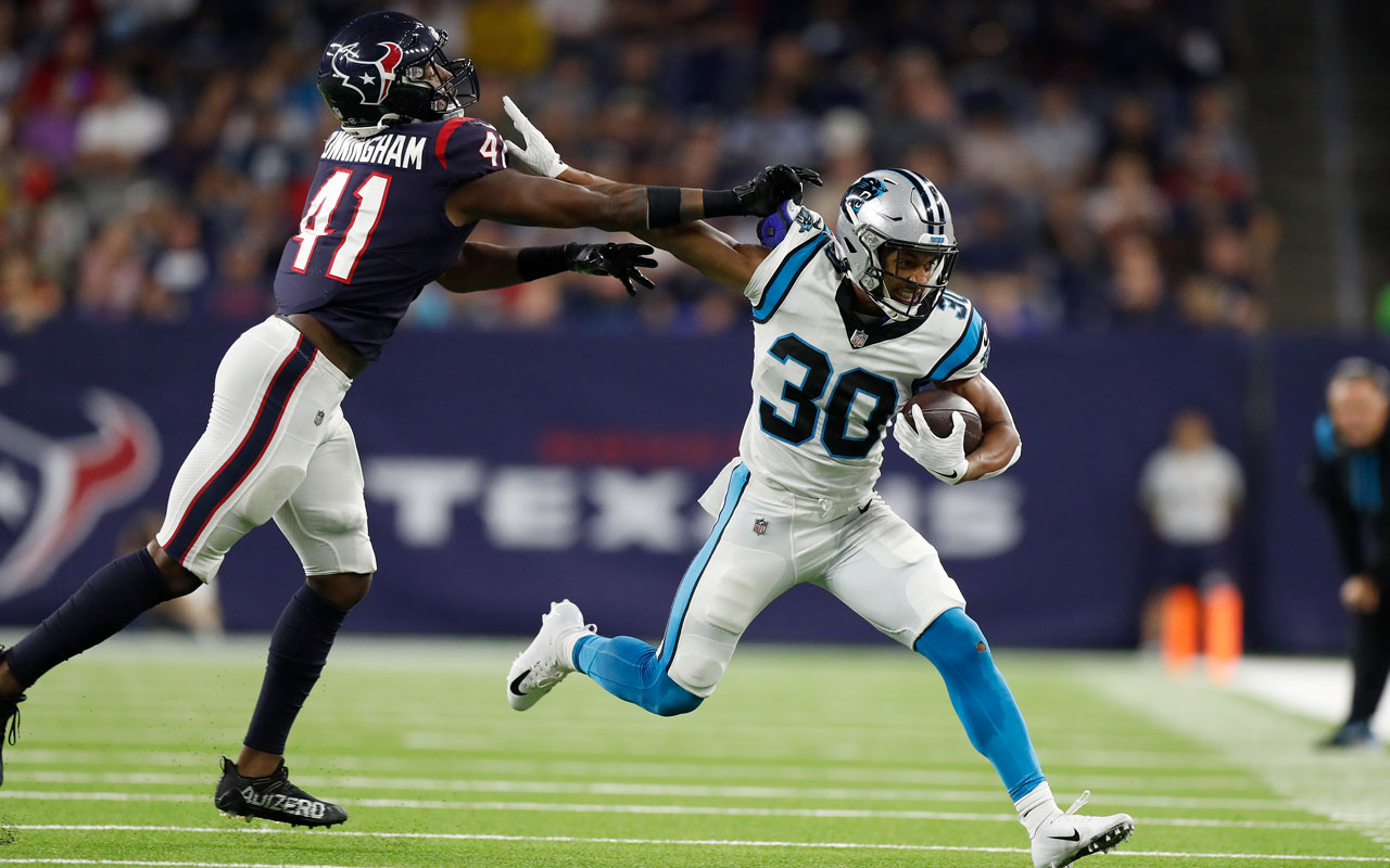 Ameer Abdullah vs. Chuba Hubbard: Who Has Edge in Panthers' Backfield?