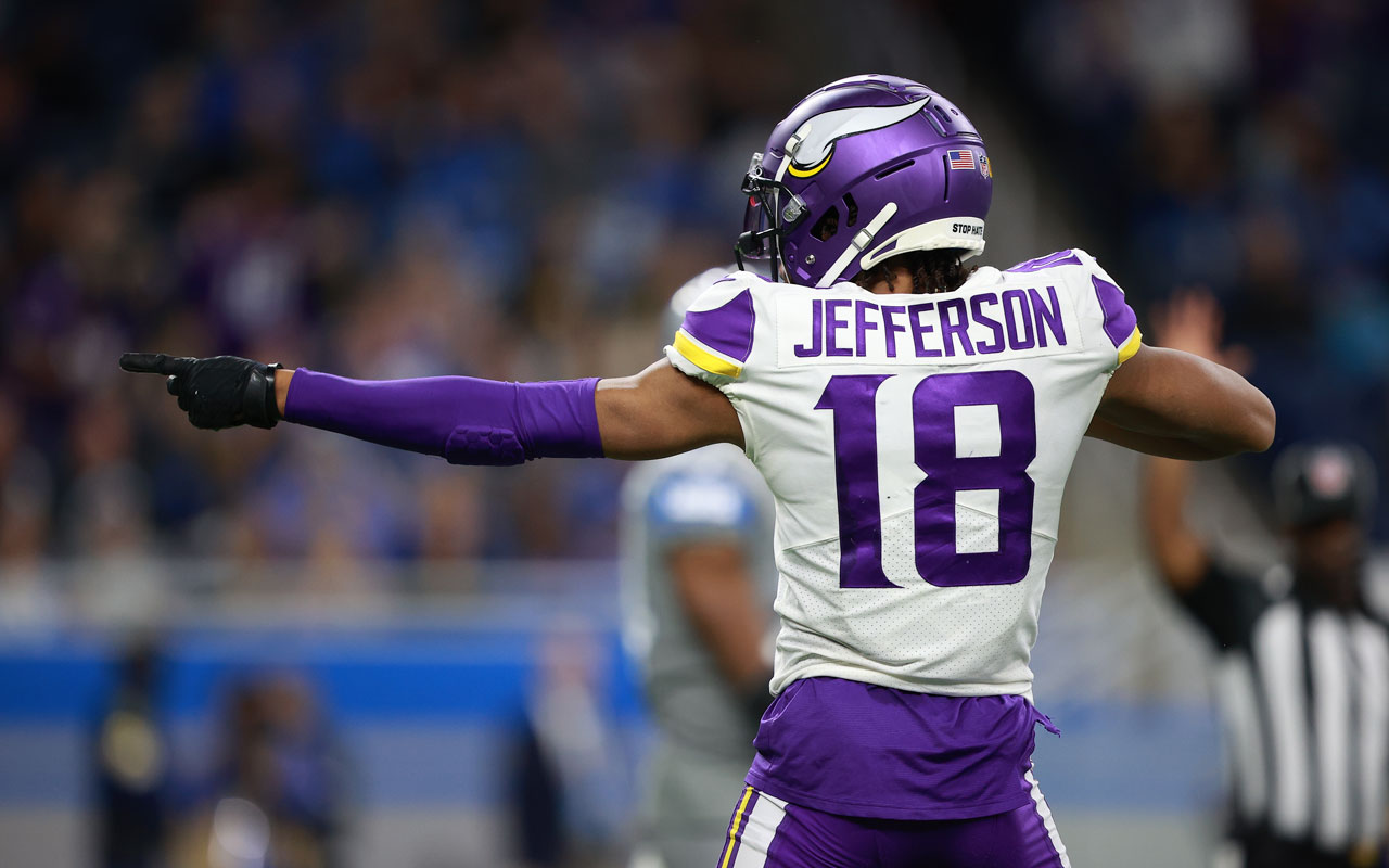 Vikings WR Justin Jefferson reflects on record rookie season,  'disrespectful' draft position