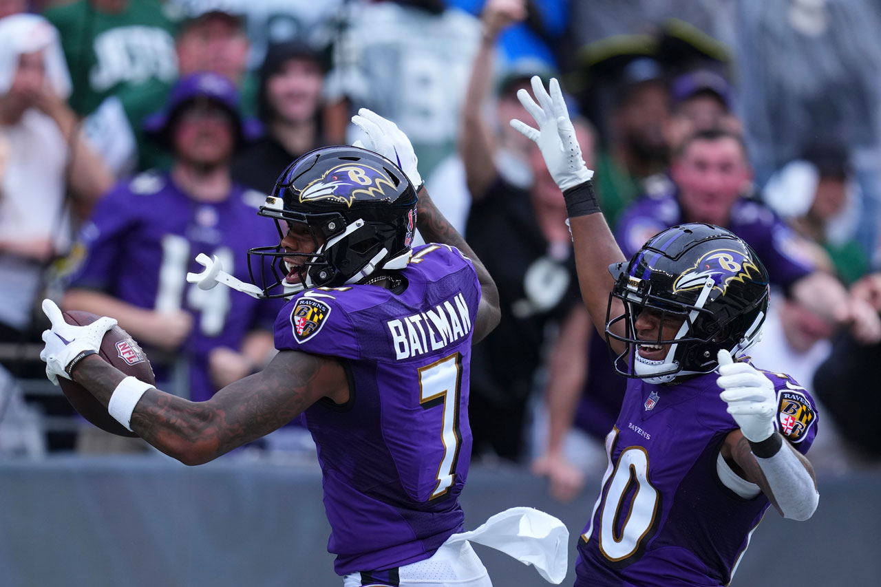 Ravens WR Rashod Bateman is an early breakout candidate for 2022