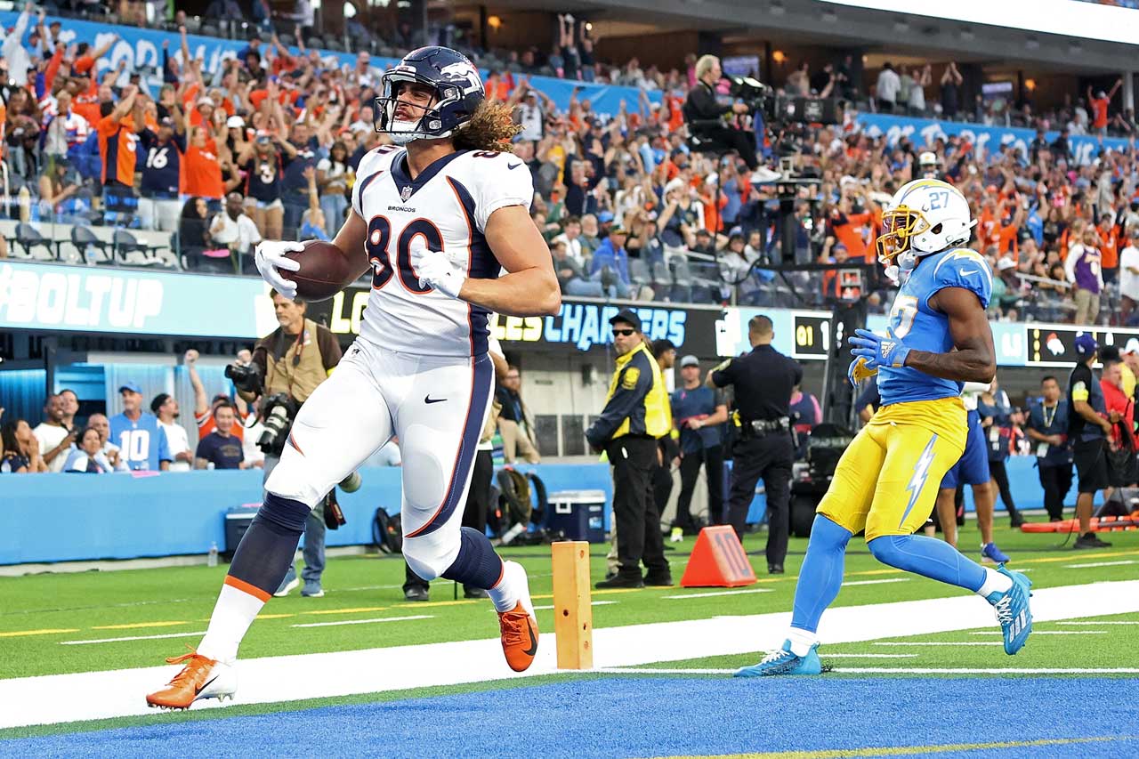 Report: Broncos TE Greg Dulcich to miss 'multiple weeks' with