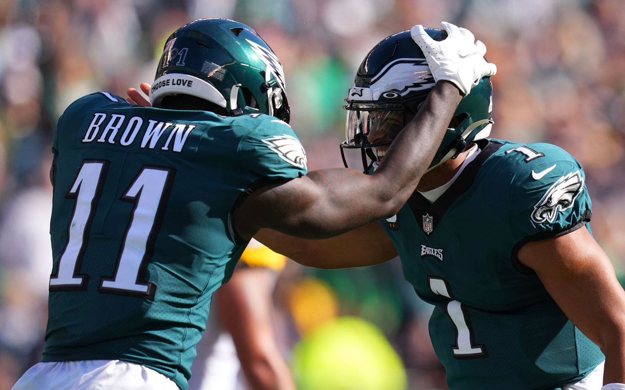 Steelers vs Eagles Fantasy Football Worksheet, Week 8