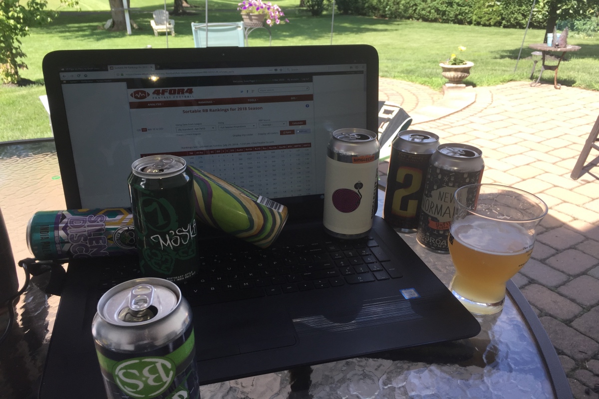 Never Draft Drunk: A Fantasy Football Draft Party — Legally Crafty Blog