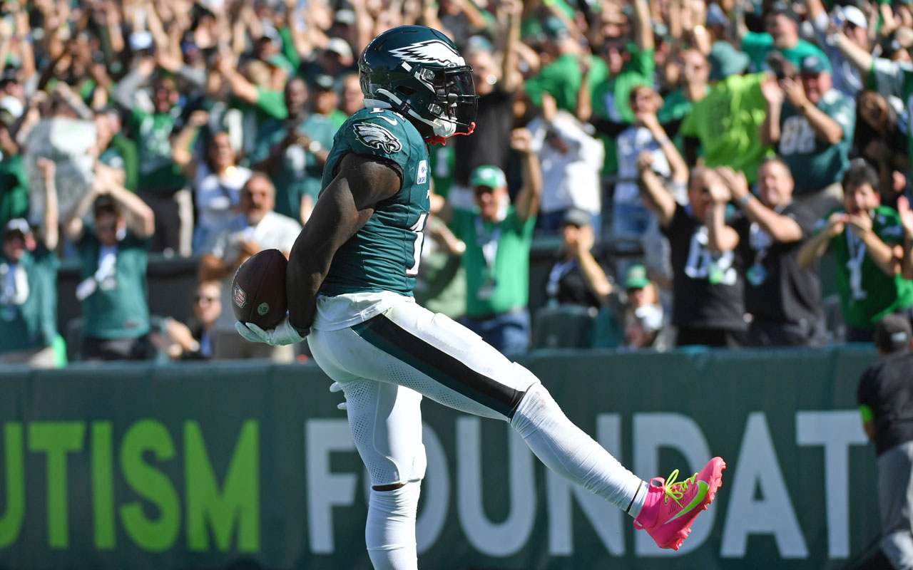 NFL Week 10 Fantasy Football Recap: Philadelphia Eagles vs