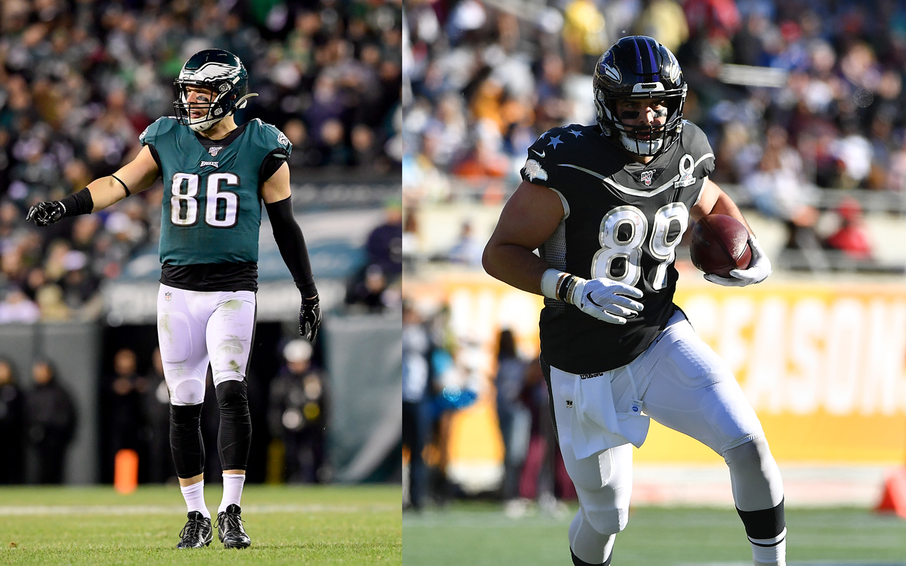 Zach Ertz says he's in the 'upper echelon' of NFL TE's