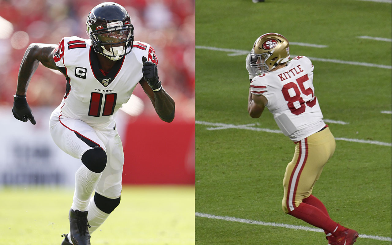 Fantasy Debate: Julio Jones vs George Kittle