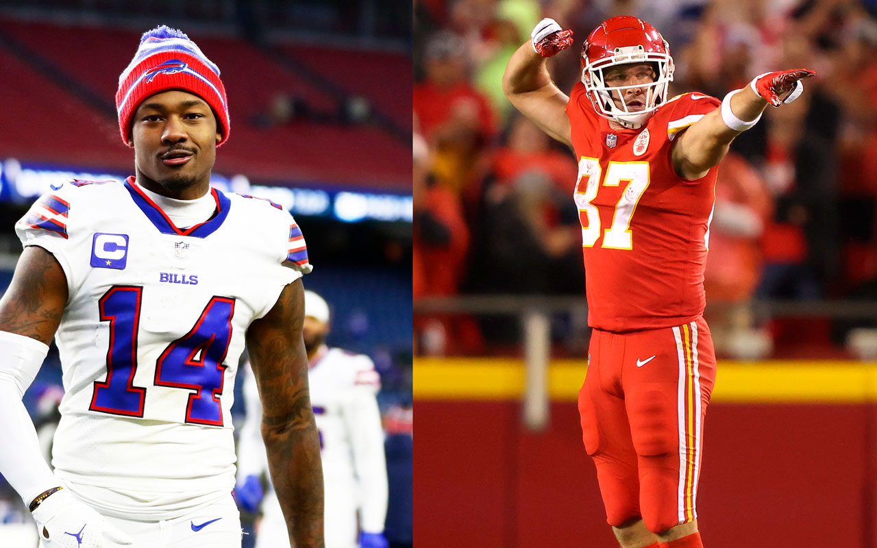 Stefon Diggs, Travis Kelce Fall to Round 2 of Half-PPR Mock - NBC Sports