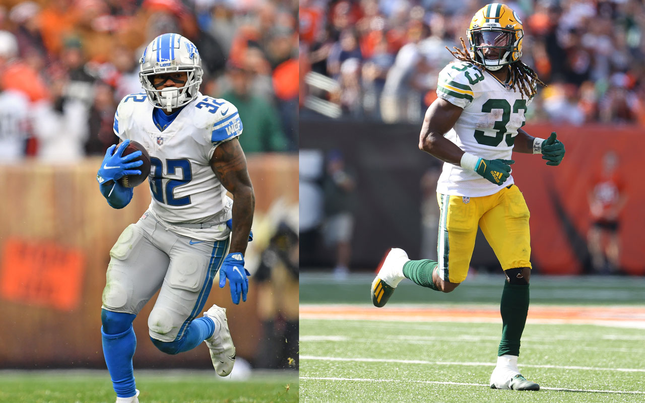 Lions vs Packers Player Props: Jamaal Williams, Aaron Jones PrizePicks Plays