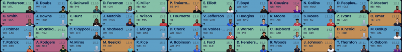 Way Too Early 2022-23 Fantasy Football Mock Draft (12 TEAM PPR – First 6  Rounds) – Westside Wired